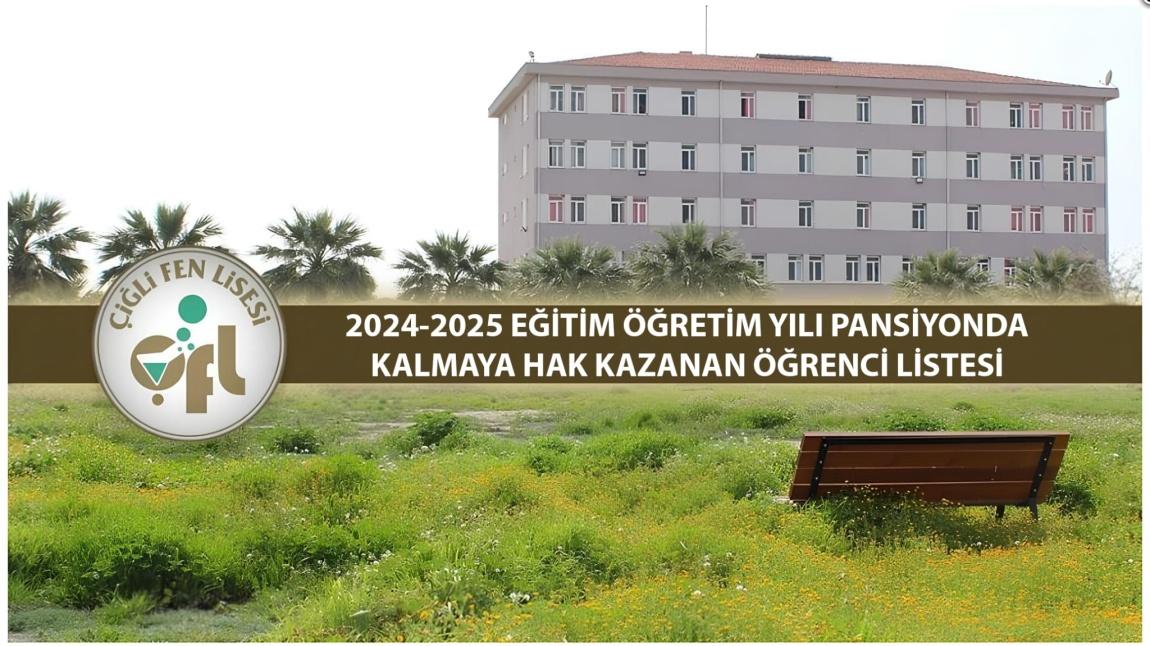 2024-2025 Eğitim Öğretim Yılı Pansiyona Yerleşen Öğrenci Listesi